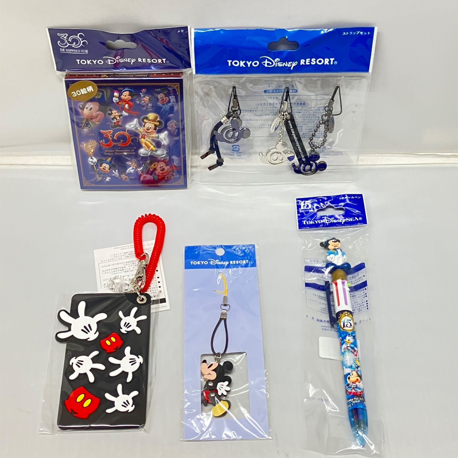 新品】東京ディズニーリゾート ミッキー 5点 ディズニーシー15周年