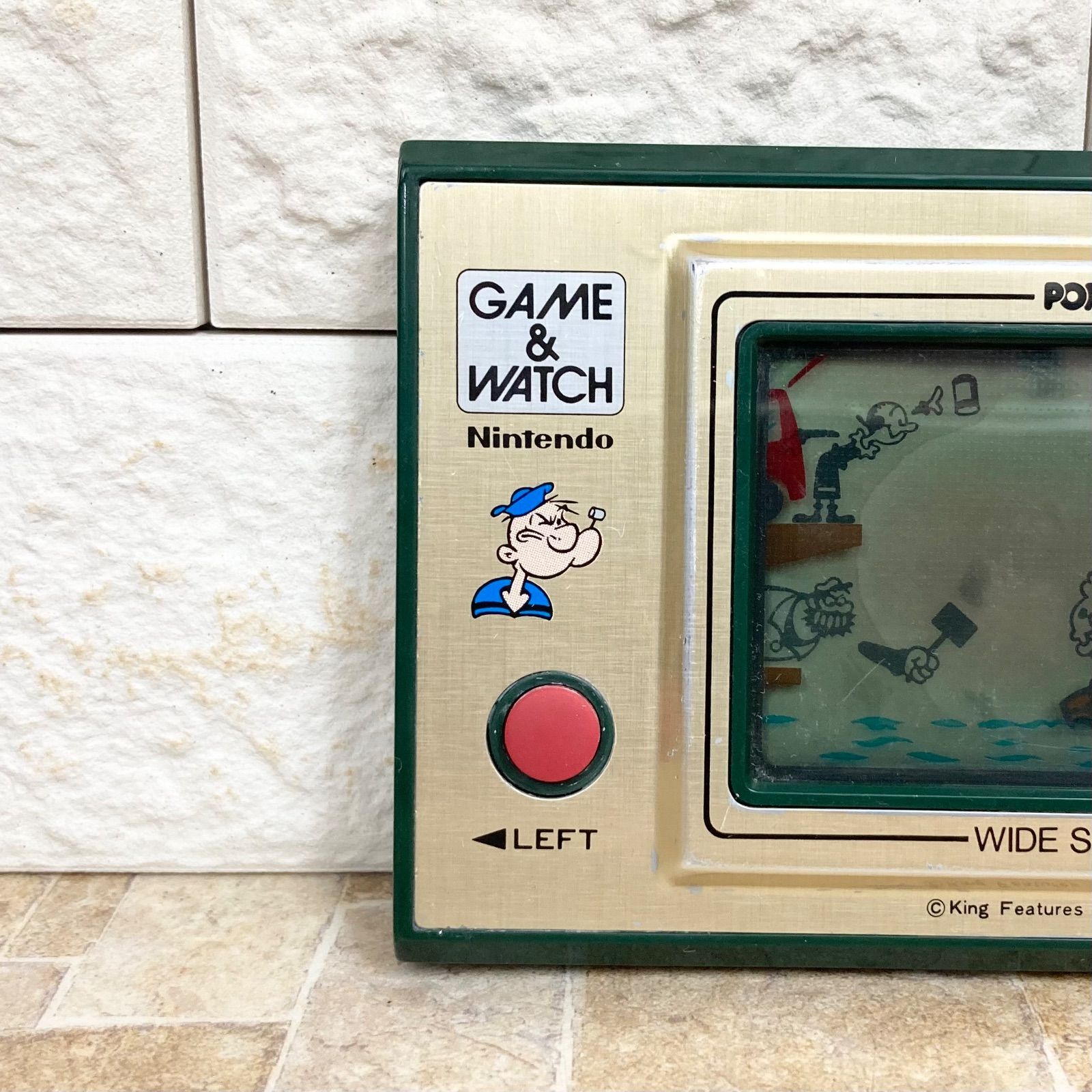 Nintendo Game & Watch Popeye　ポパイ　動作確認済 動作確認済み】GAME&WATCH ポパイ POPEYE PP-23 ゲームウォッチ レトロ