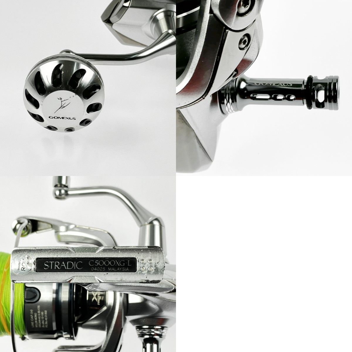 シマノ スピニングリール 19ストラディック C 5000 XG ハンドルノブ スタンドカスタム 04025 スピニングリール リール フィッシング
