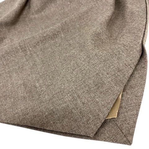 近年美品　BRUNELLO CUCINELLI ブルネロクチネリ　ラメ　スカート ブルネロクチネリ BRUNELLO CUCINELLI スカート ウエストゴム ラメ