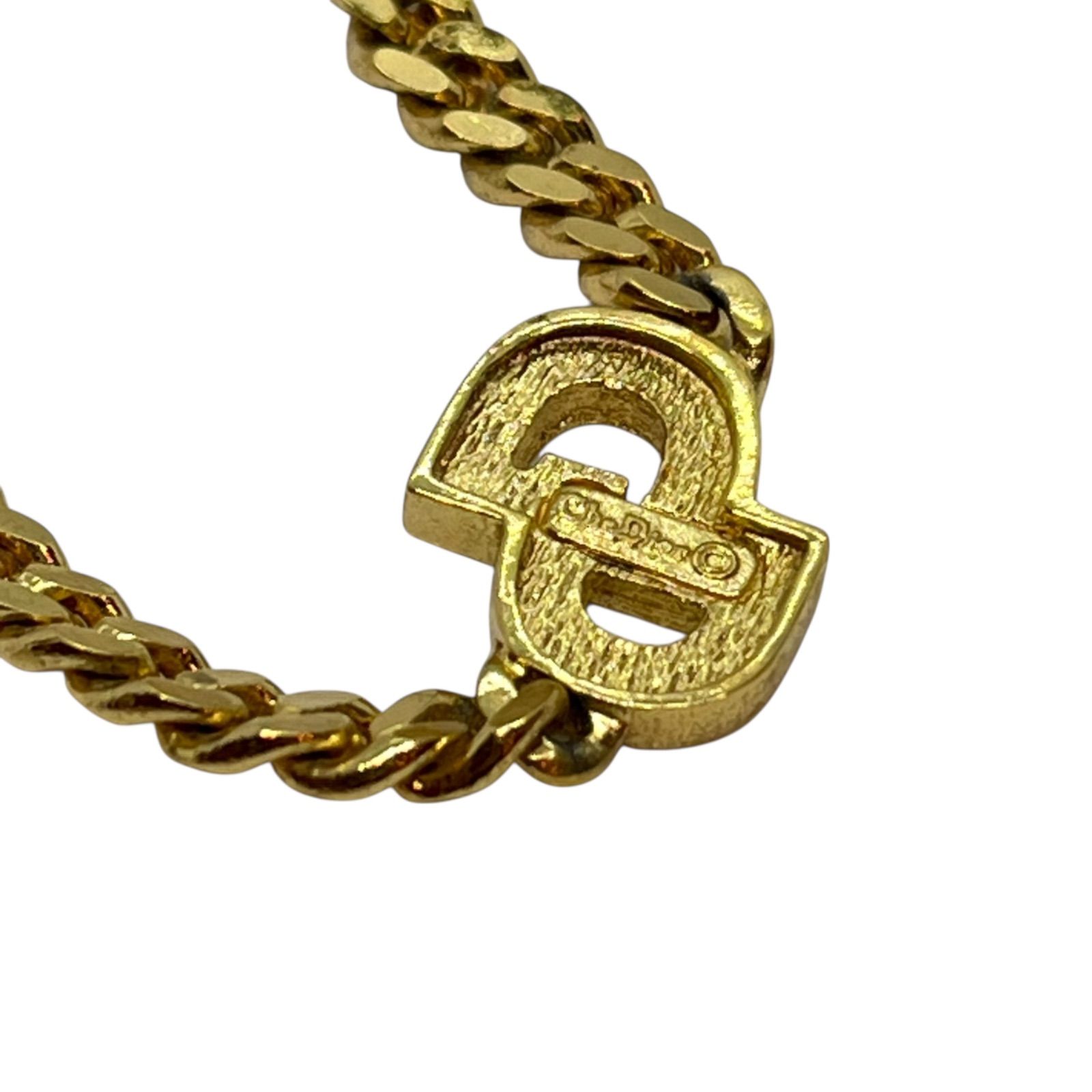 管2511-605】Christian Dior クリスチャンディオール ロゴ 喜平 ライン