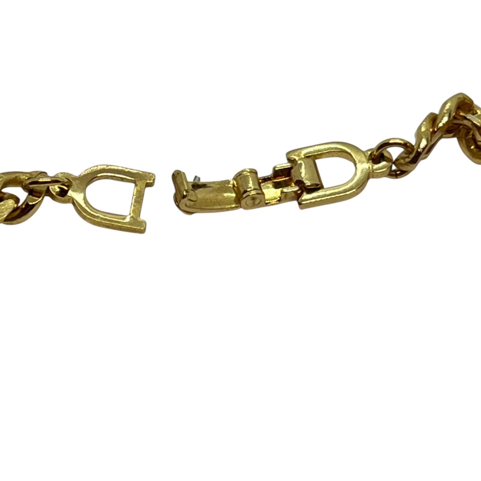 管2511-605】Christian Dior クリスチャンディオール ロゴ 喜平 ライン