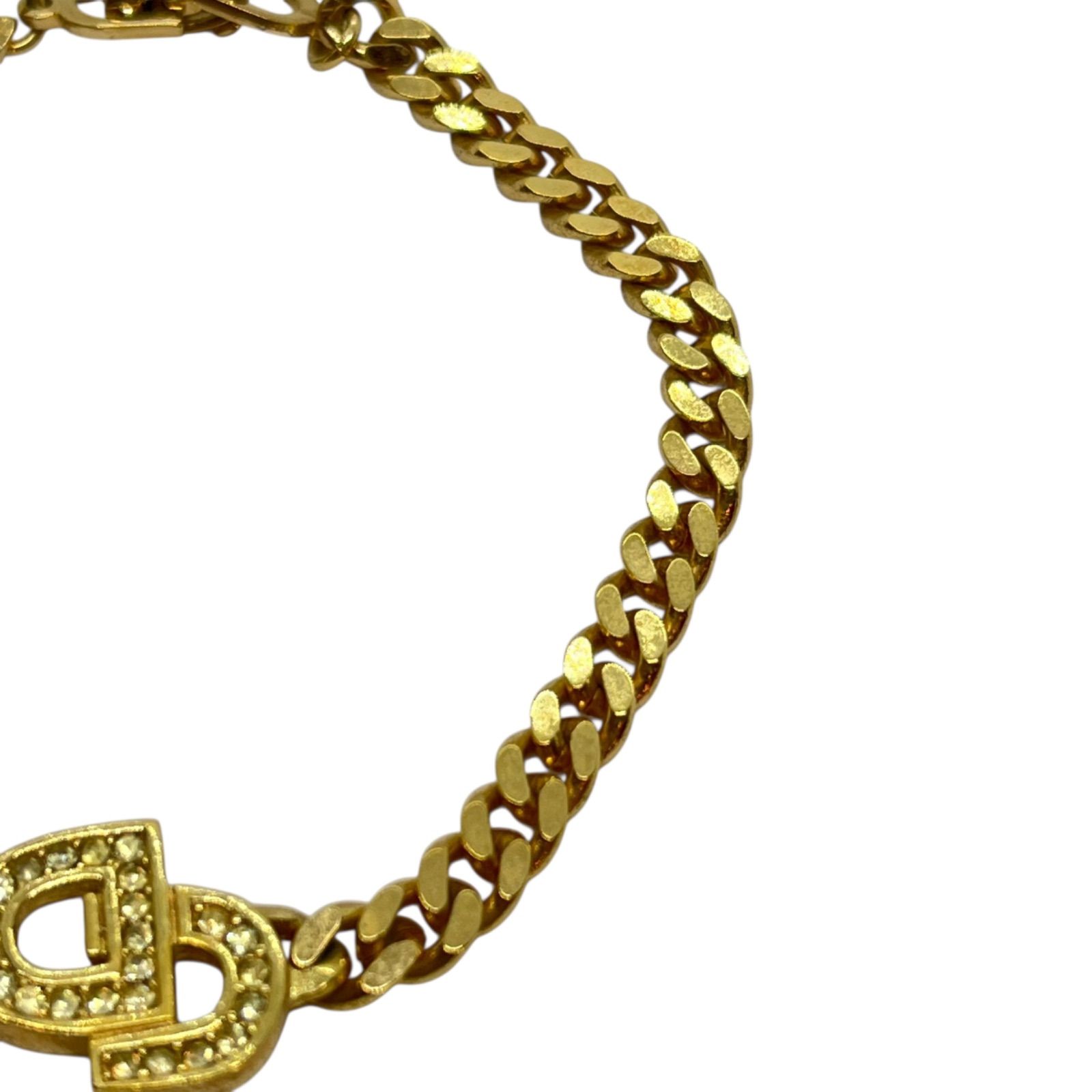 管2511-605】Christian Dior クリスチャンディオール ロゴ 喜平 ライン