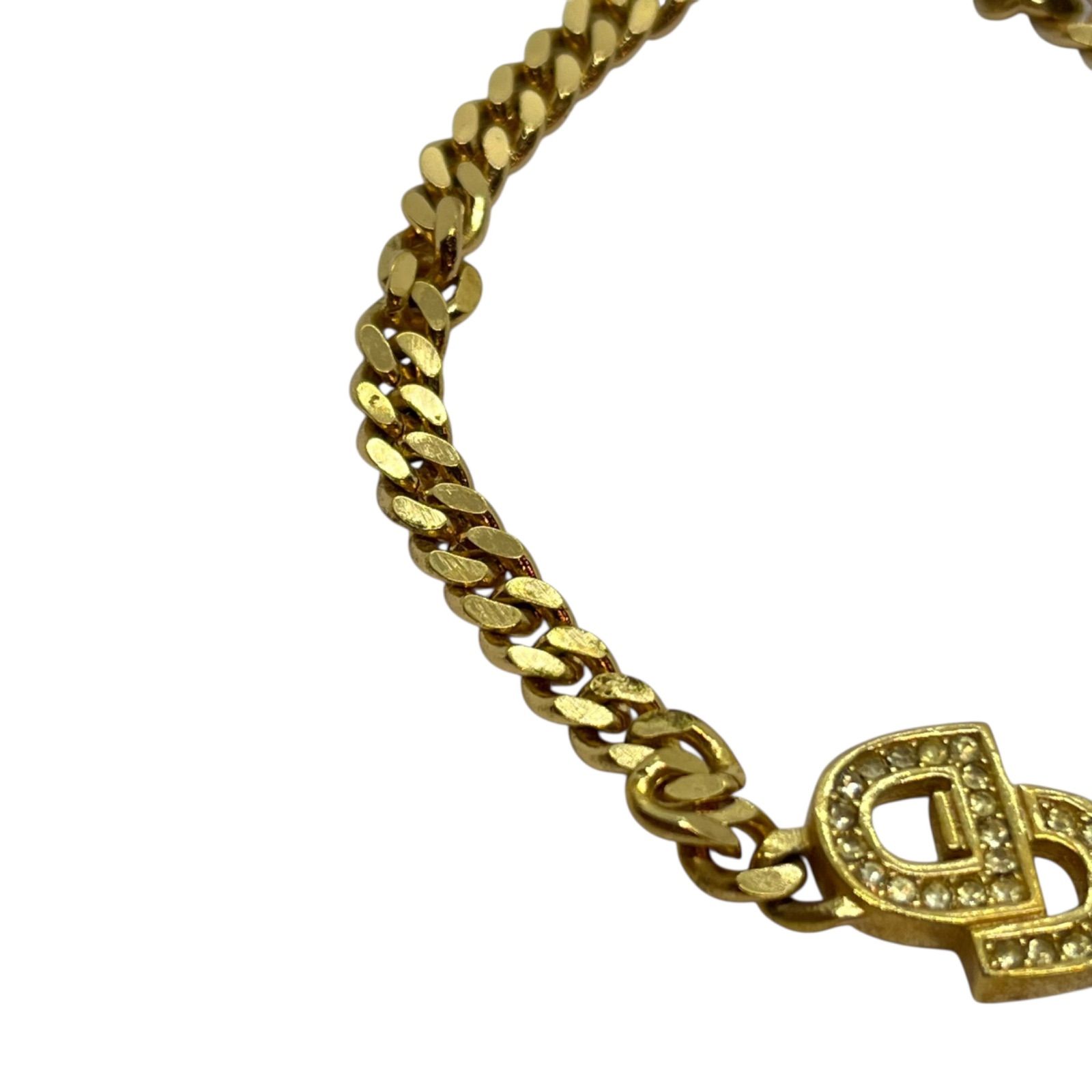 管2511-605】Christian Dior クリスチャンディオール ロゴ 喜平 ライン