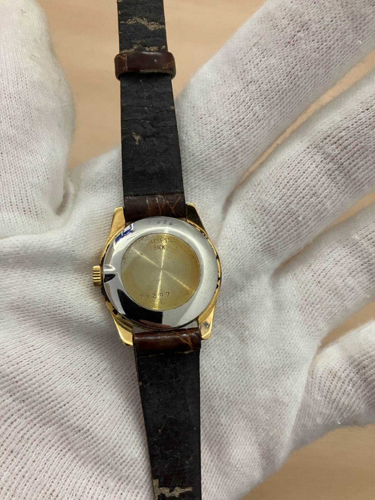  ロンジン 手巻き レディース Cal.817 ゴールド ビンテージ LONGINES 手巻き時計 腕時計(アナログ)