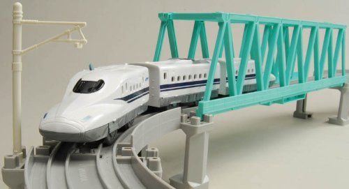  プラレール 高架レールと大鉄橋セット レール 情景 カプセルプラレール