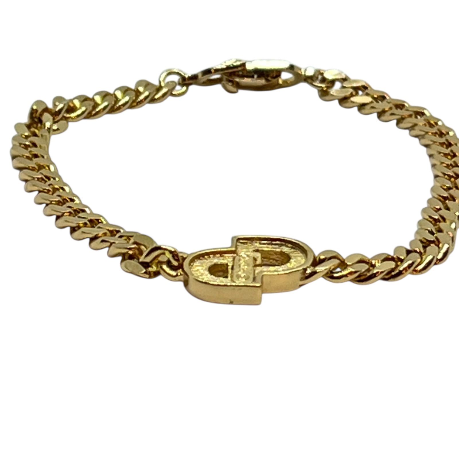 管2511-604】Christian Dior クリスチャンディオール ロゴ 喜平 ライン