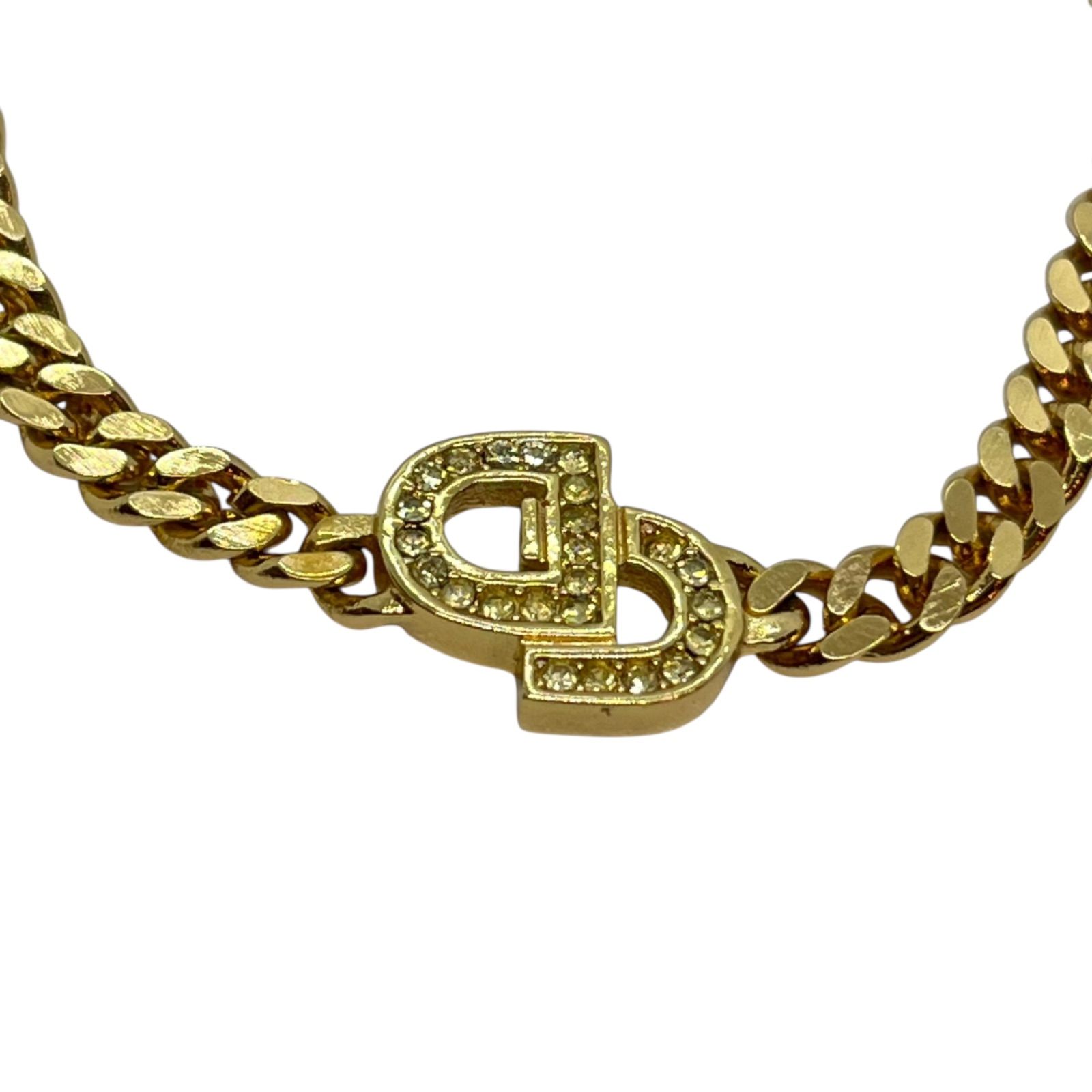 管2511-604】Christian Dior クリスチャンディオール ロゴ 喜平 ライン