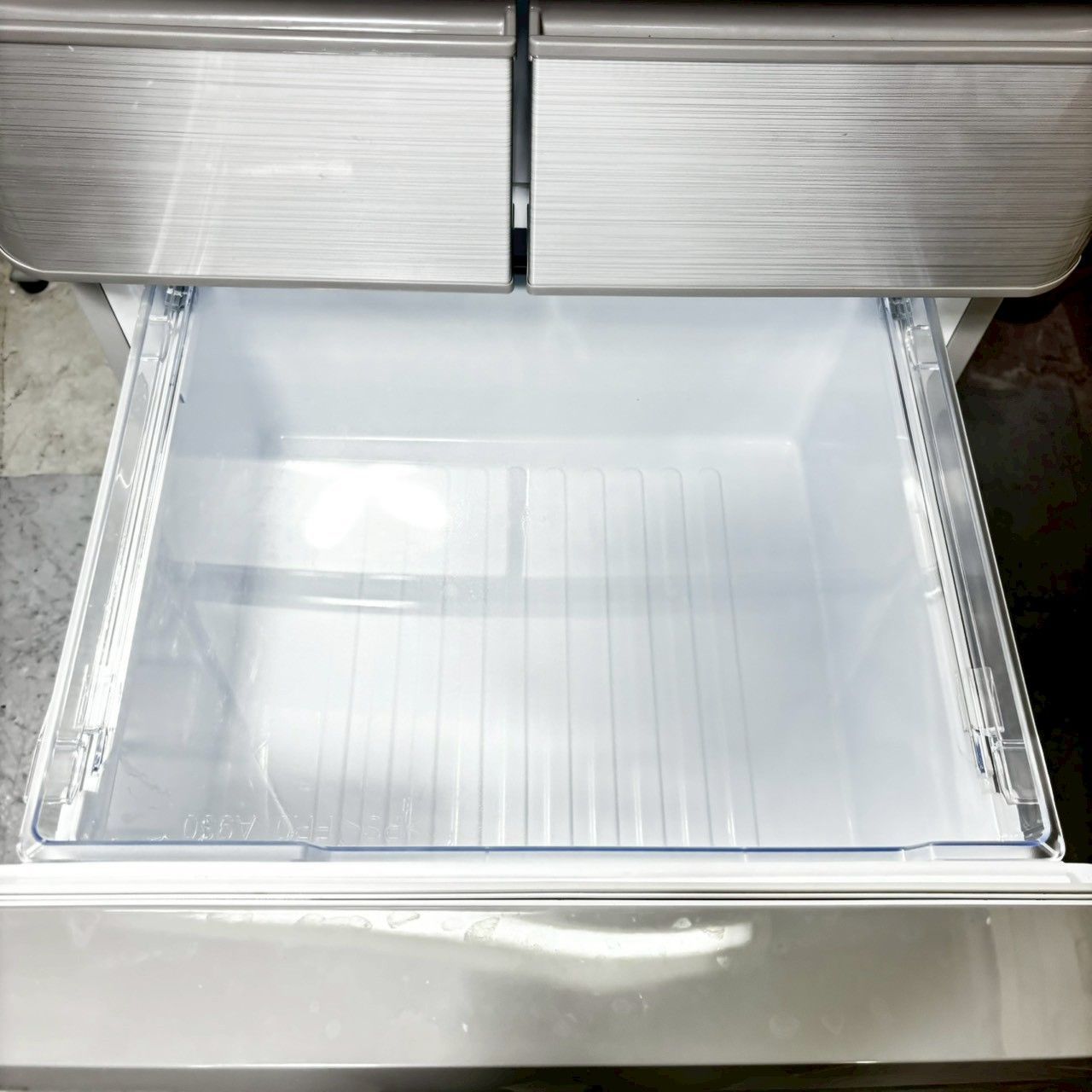 2019年製】美品 SHARP シャープ SJ-W412E-S ノンフロン冷凍冷蔵庫 412L