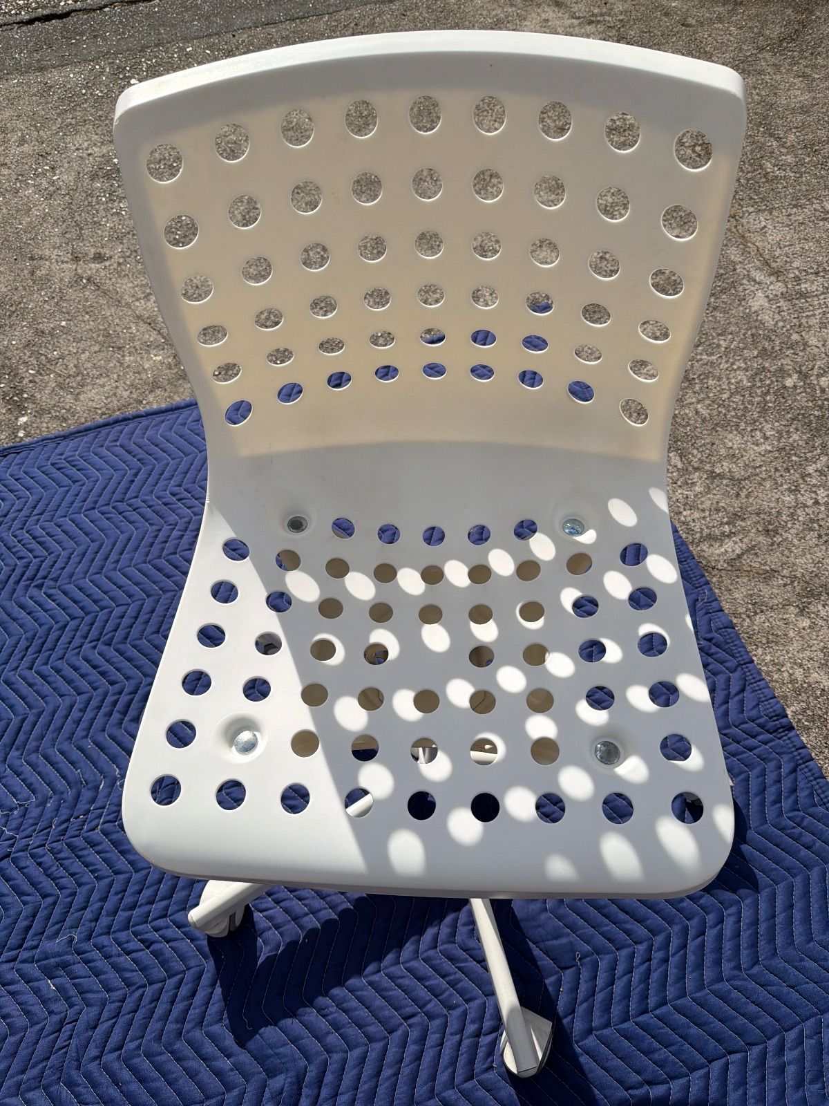 IKEA イケア SKALBERG デスクチェア OLD IKEA 白 パソコンチェア