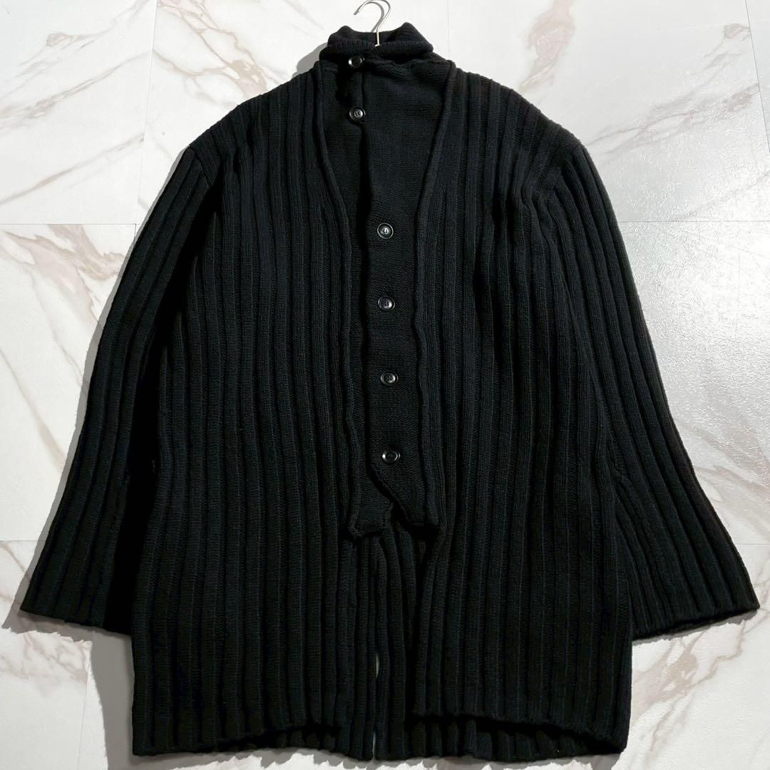 Yohji Yamamoto POUR HOMME ショールカラーニット 3｜Yohji Yamamoto