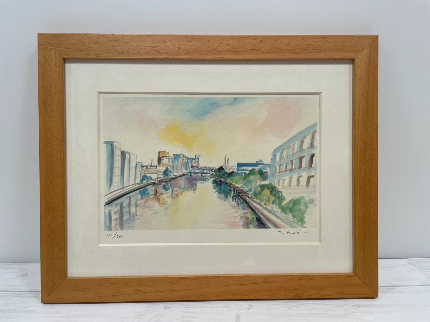 榎木孝明 TAKAAKI ENOKI 芝浦 版画 ダイヤモンド・スクリーニング No