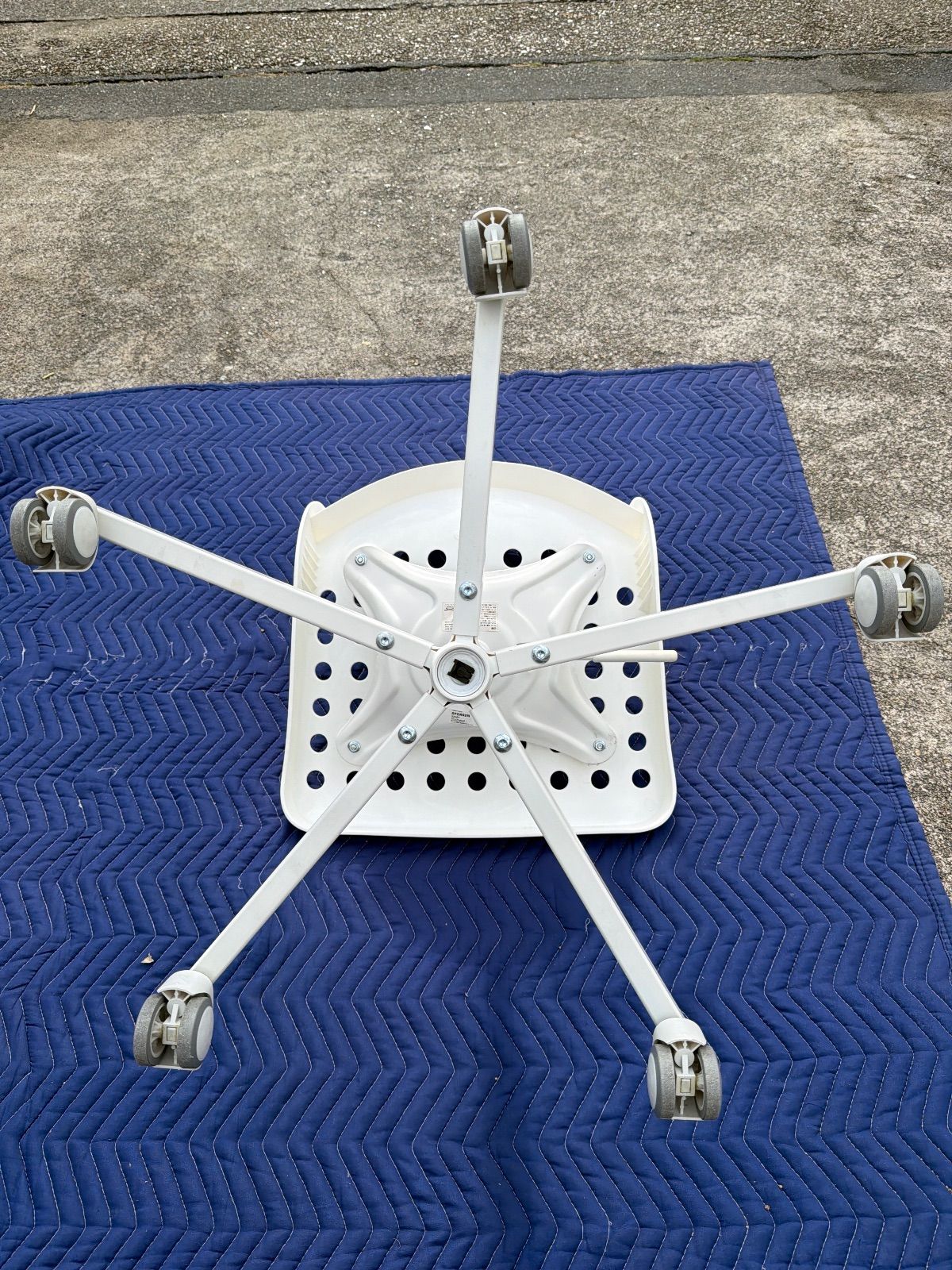 IKEA イケア SKALBERG デスクチェア OLD IKEA 白 パソコンチェア