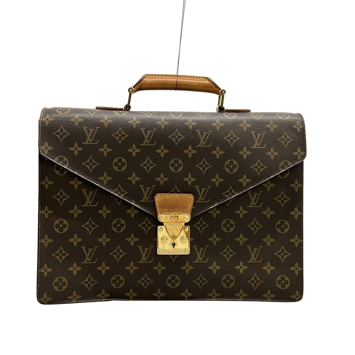 LOUIS VUITTON ルイヴィトン ビジネスバッグ モノグラム セルヴィエットコンセイエ M 53331 -