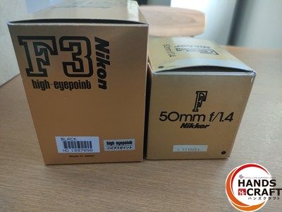 Nikon F 3 HP High eyepoint 一眼レフ フィルムカメラ 199万 番台 ボディ 動作未 ハンズクラフ
