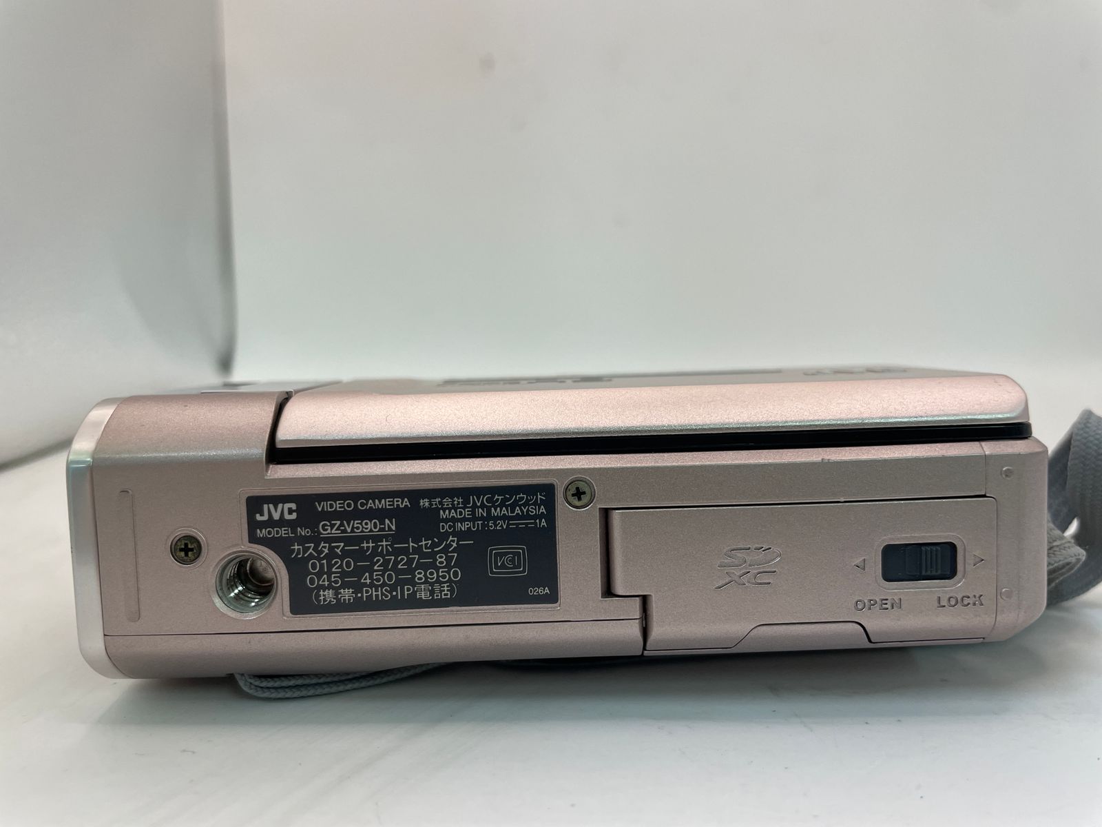 ジャンク品 JVC ジェイブイシー GZ-V590-N カメラ コンパクトデジタル
