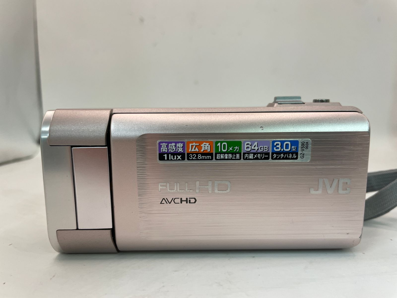ジャンク品 JVC ジェイブイシー GZ-V590-N カメラ コンパクトデジタル