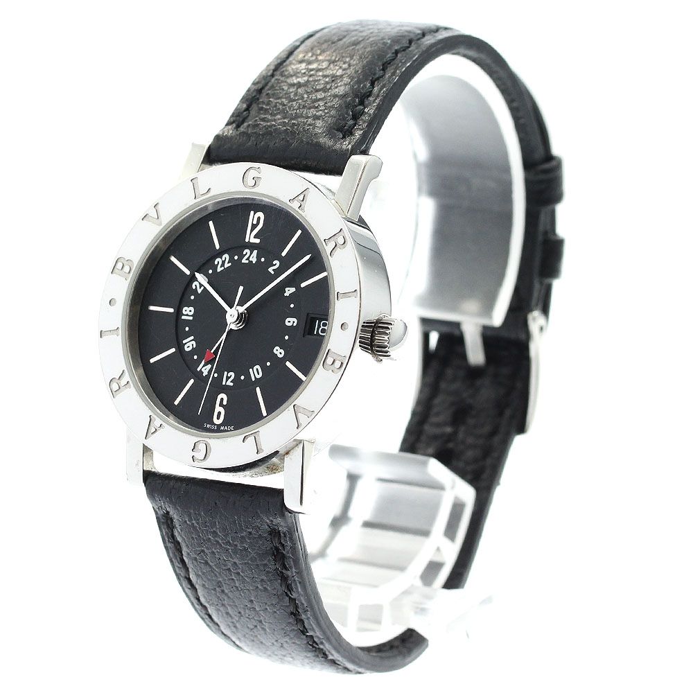 ブルガリ BVLGARI BB33SLGMT ブルガリブルガリ GMT デイト 自動巻き