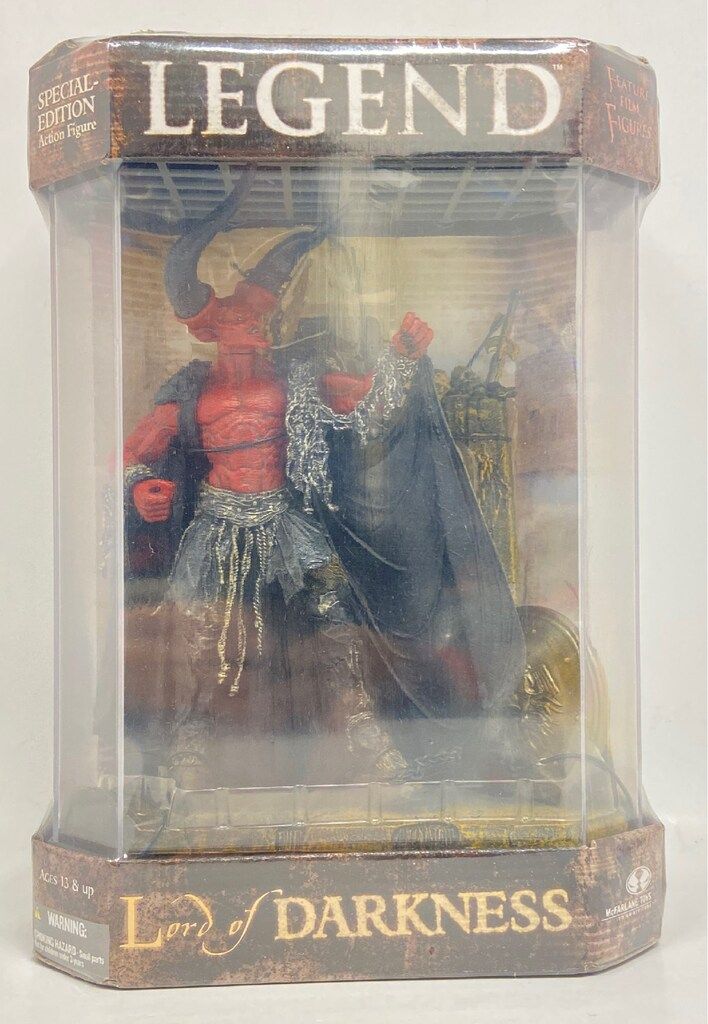 McFARLANE TOYS MOVIE MANIACS 05 LORD OF DARKNESS アクリルケースパッケージ