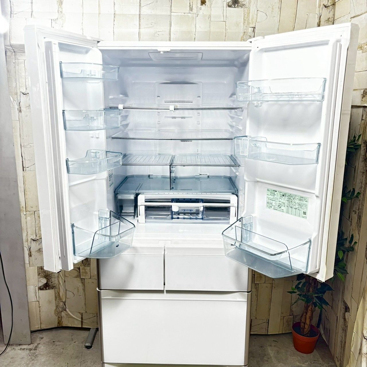 2018年製】HITACHI 日立 R-XG51J ノンフロン冷凍冷蔵庫 505L 大容量