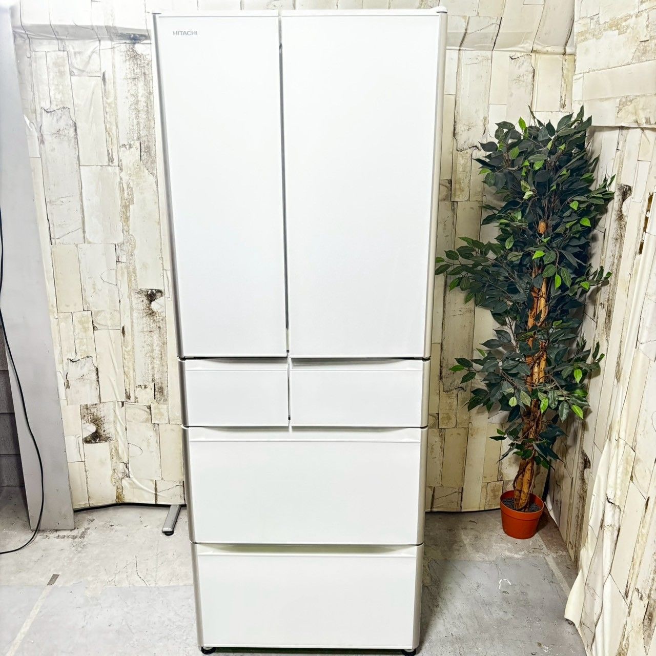 2018年製】HITACHI 日立 R-XG51J ノンフロン冷凍冷蔵庫 505L 大容量