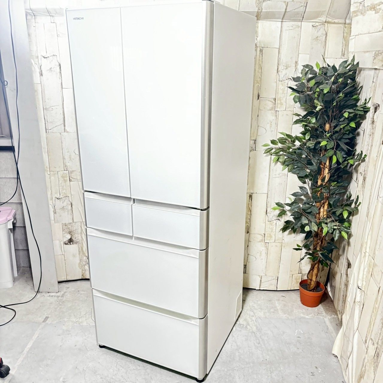 2018年製】HITACHI 日立 R-XG51J ノンフロン冷凍冷蔵庫 505L 大容量