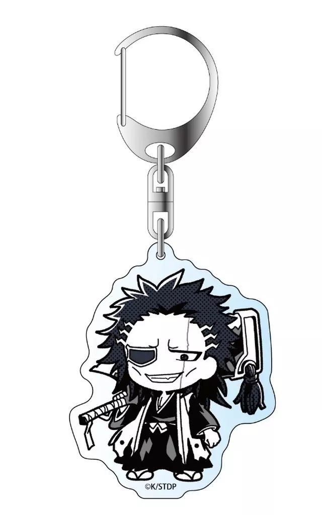 BLEACH ブリーチ　THEキャラ　 アクリルキーホルダー　MONOCOLOR 新品】キーホルダー [新品] 更木剣八 アクリルキーホルダー MONOCOLOR