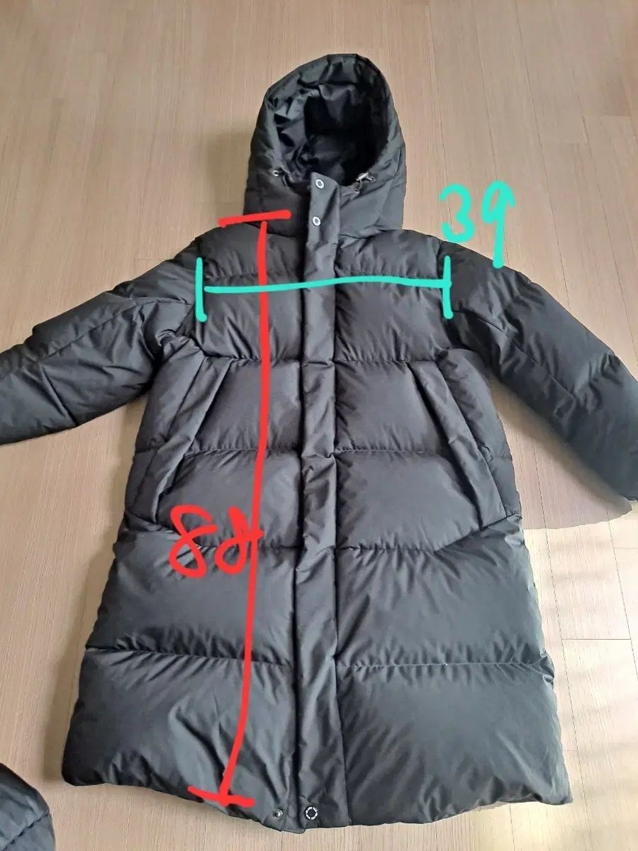 ブラックヤクキッズ ダウンジャケット ロング丈 165