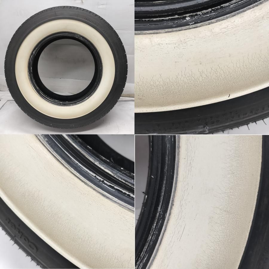 配送先指定あり ホワイトリボン ノーマル 4本 P 205 75 R 14 Coker Classic アメ車 旧車 クラシックカー ～本州 四国は ～