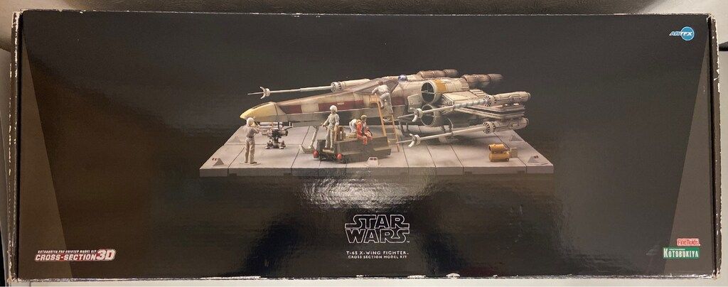 コトブキヤ CROSS SECTION 3 D T 65 X WING FIGHTER
