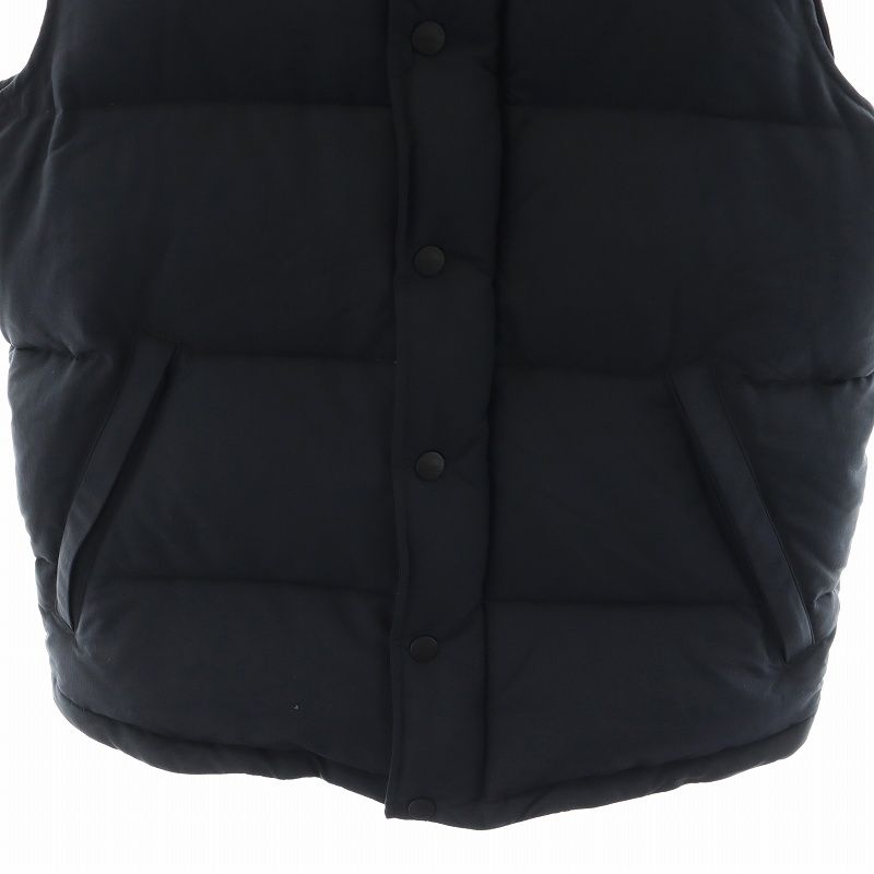 シュタンバウム STAMMBAUM ダウンベスト ナイロン アウター S 紺