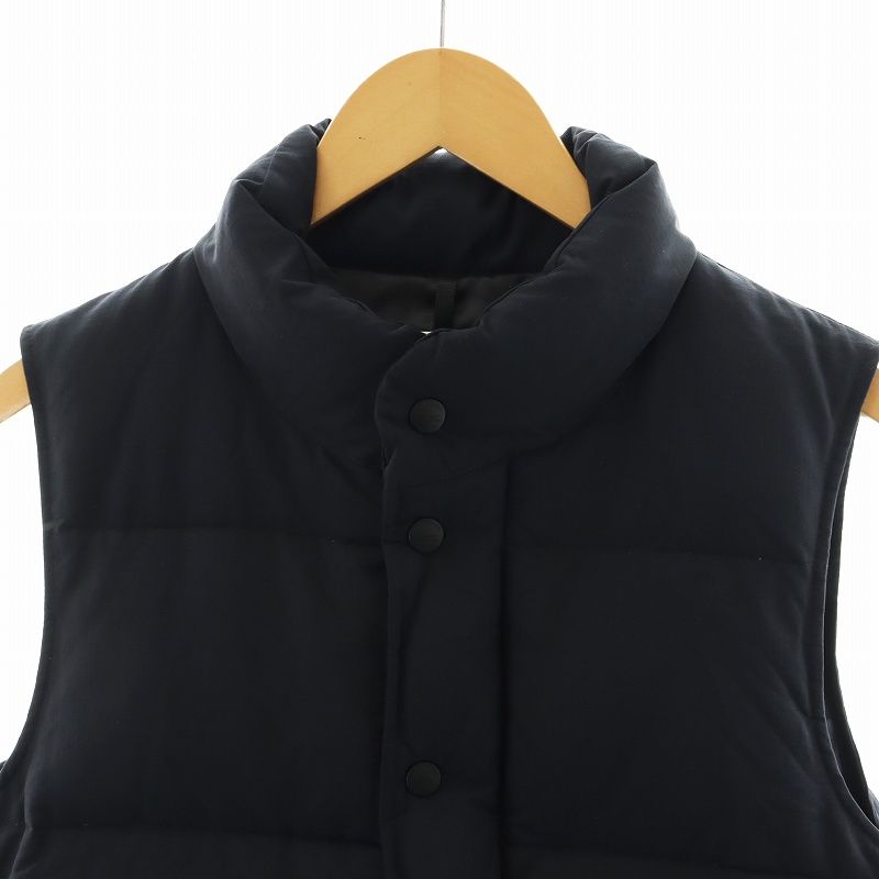 シュタンバウム STAMMBAUM ダウンベスト ナイロン アウター S 紺