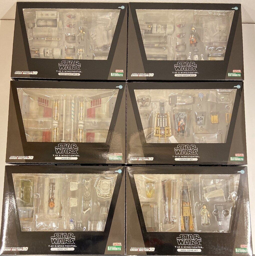 コトブキヤ CROSS SECTION 3 D T-65 X-WING FIGHTER