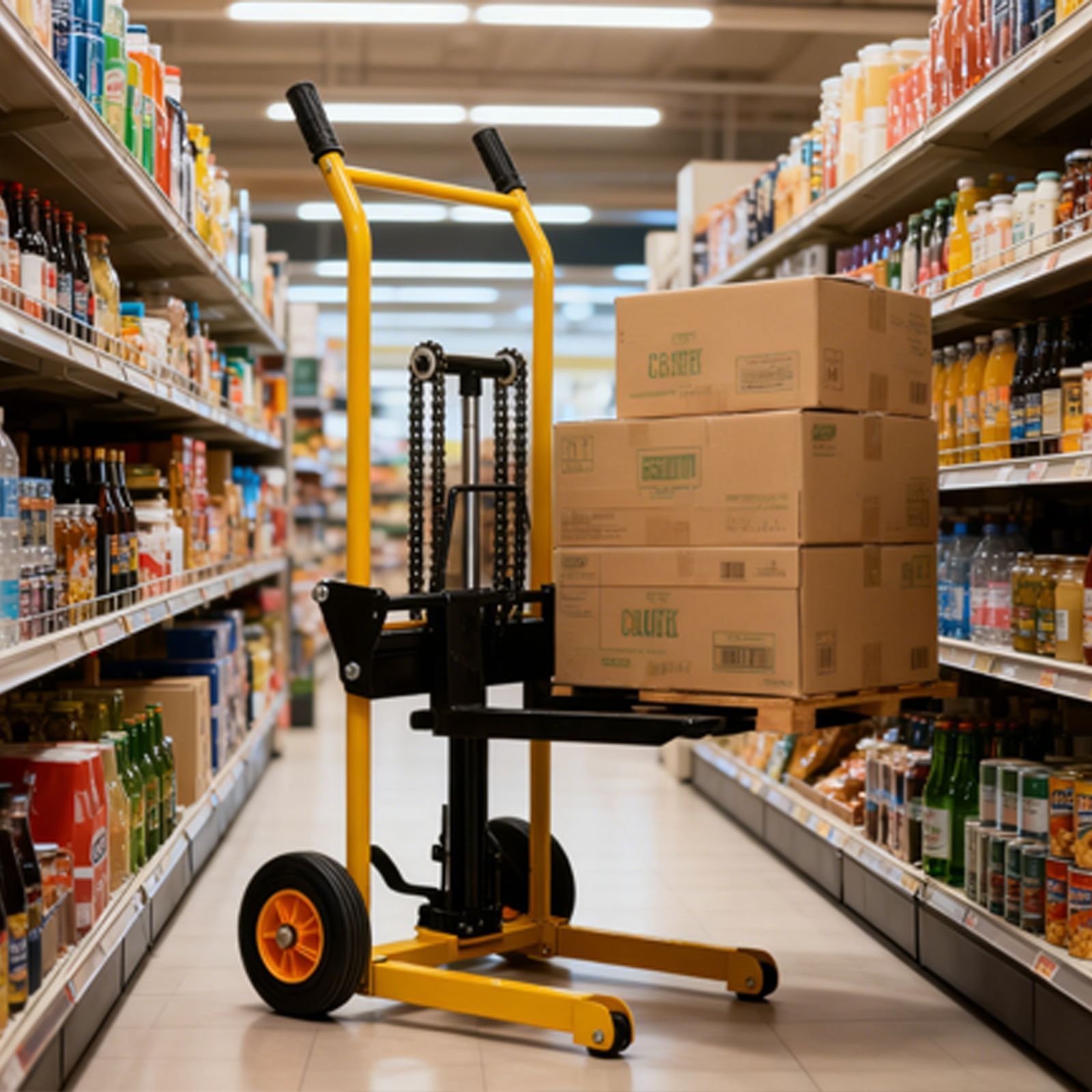 油圧式昇降台車 ハンドリフター 油圧リーブルカート 昇降リフトアップカート 運搬車 荷物運搬 倉庫作業 工場作業 DIY工具 作業台車 重量物搬送 荷揚げ機器 省力化物流 荷役作業 移動ジャッキ 手動リフト パレットリフト