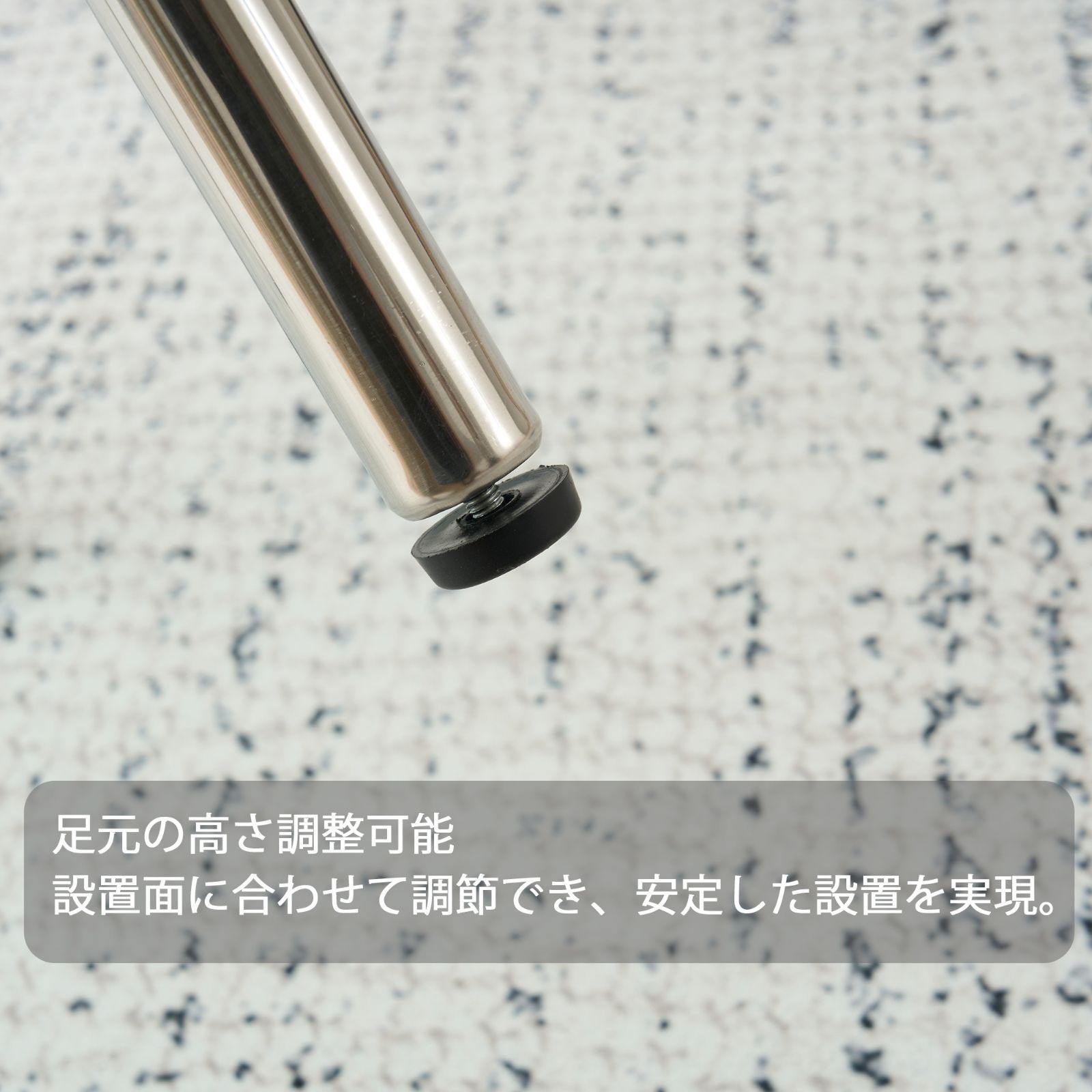 二段ラウンドコーヒーテーブル 強化ガラス天板+型くずれガラス収納棚