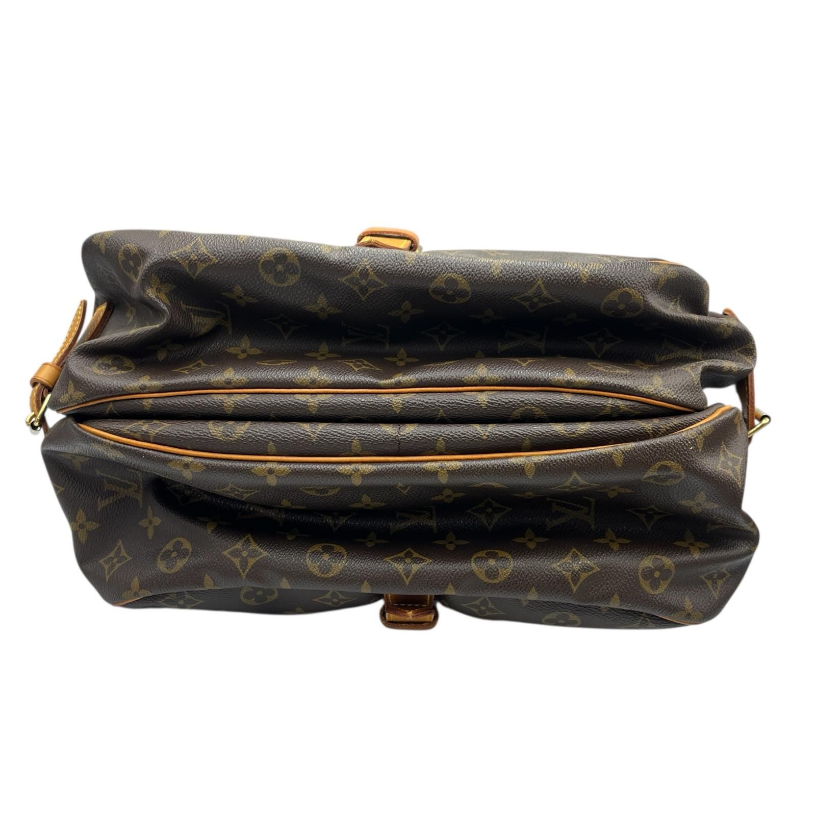 ルイヴィトン LOUIS VUITTON ショルダーバッグ ソミュール35 M42256