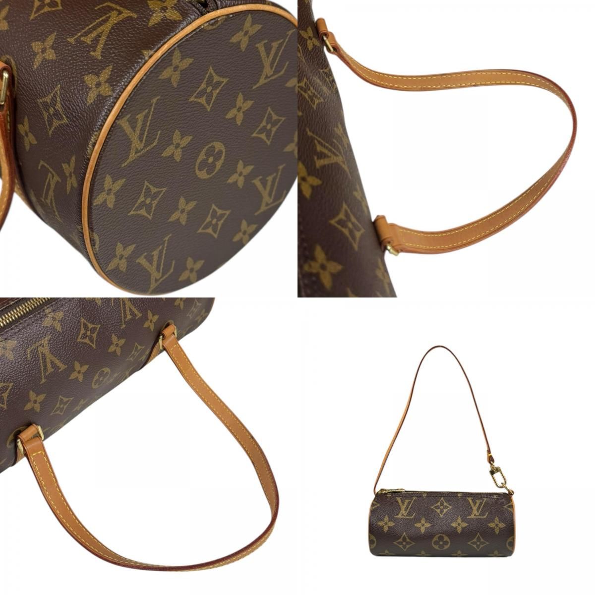 ルイヴィトン パピヨン30 モノグラム ハンドバッグ モノグラム