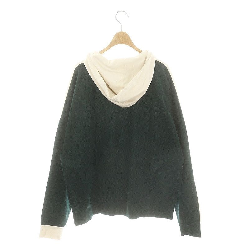 エンフォルド ENFOLD BI-COLOR PARKA パーカー スウェット カットソー