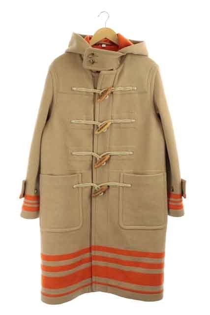バーバリー BURBERRY 近年モデル ダッフルコート ロング フード付き