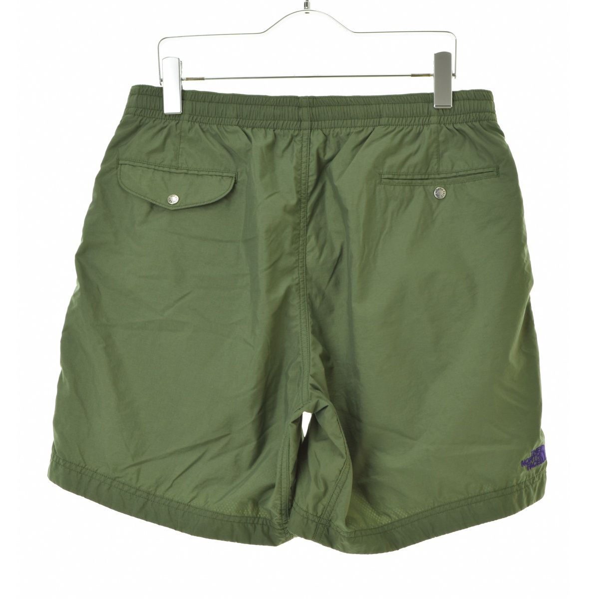 ×BEAMS NT 4306 N 別注 ナイロン ロゴ ショーツショートパンツ