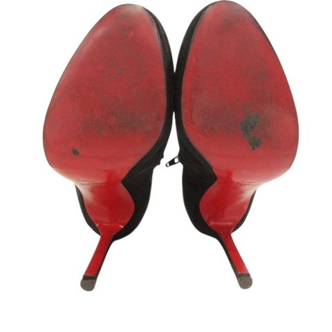 ✨美品✨Christian louboutin ブーティ ショート ピンヒール クリスチャンルブタン Christian louboutin ブーティ ピンヒール