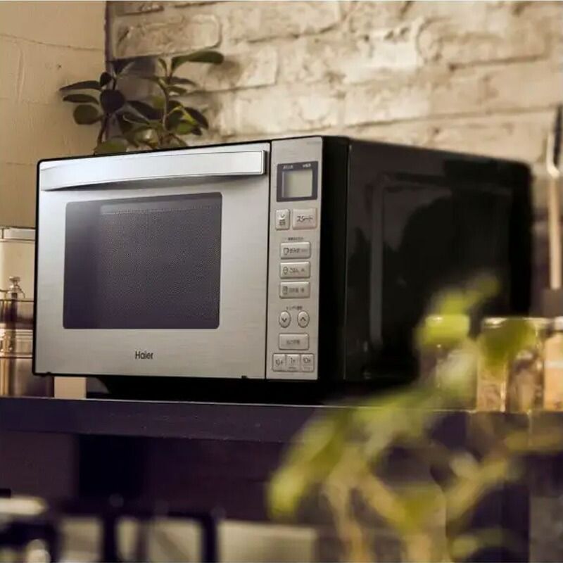再生品 電子レンジ 18L ヘルツフリー ハイアール 2024年製～ 単機能