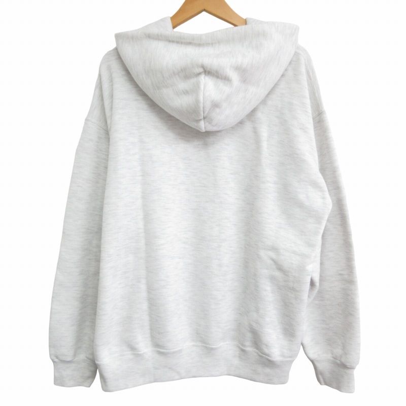 ENNOY / プルオーバーパーカー/L/グレーホワイト/AW22BRENCT02NTL/ロゴ刺繍 ザエンノイプロフェッショナル The ennoy Professional × スタイリスト