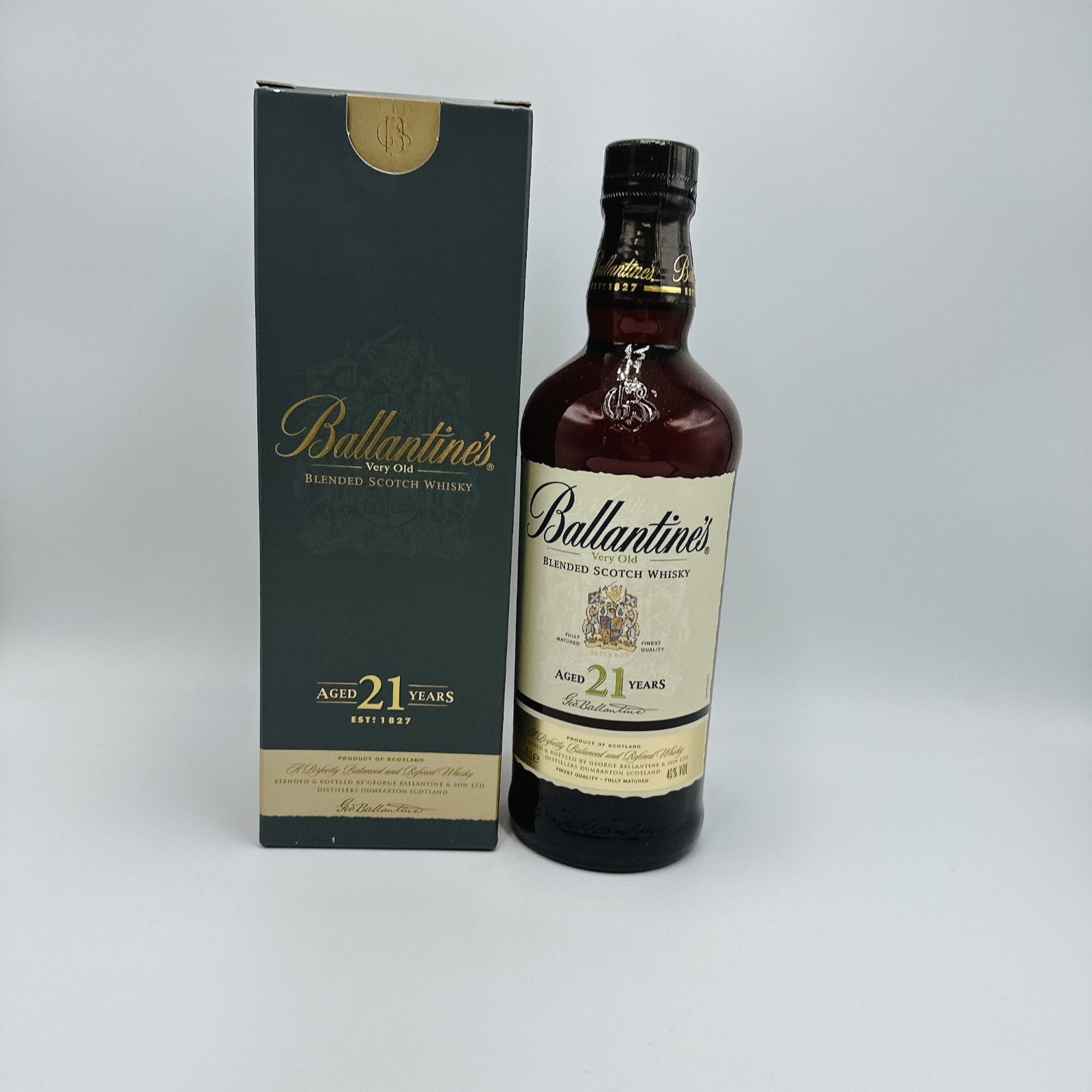 古酒　未開栓　バランタイン21 Ballantine's バランタイン21年ベリーオールド 700ml 未開栓古酒 - メルカリ