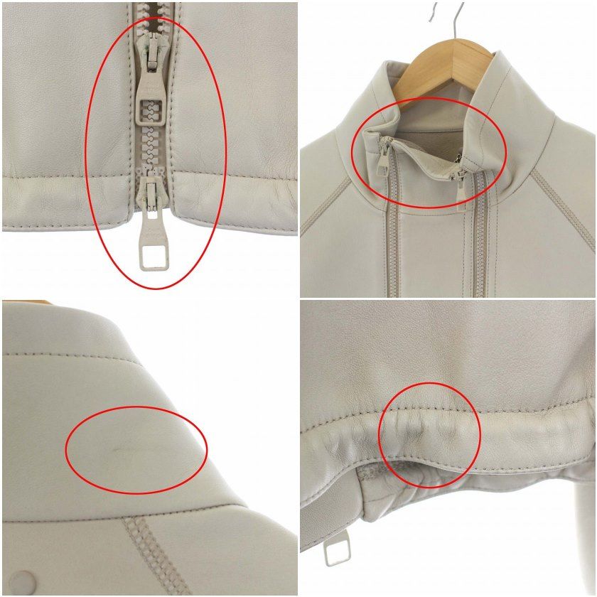 ルイヴィトン LOUIS VUITTON 2018年製 レザージャケット 革ジャン