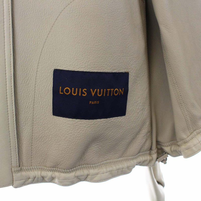 ルイヴィトン LOUIS VUITTON 2018年製 レザージャケット 革ジャン