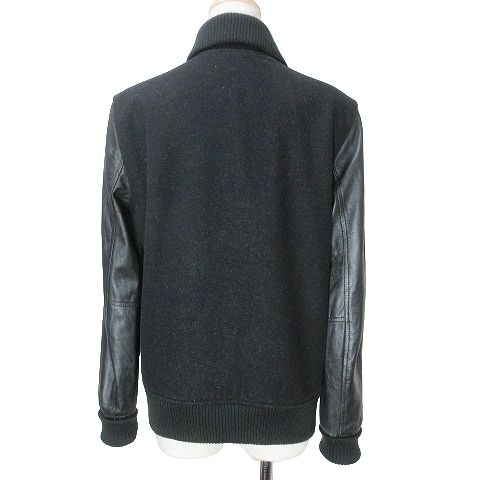 アーバンリサーチ URBAN RESEARCH ID メルトン ラムレザー スタジャン