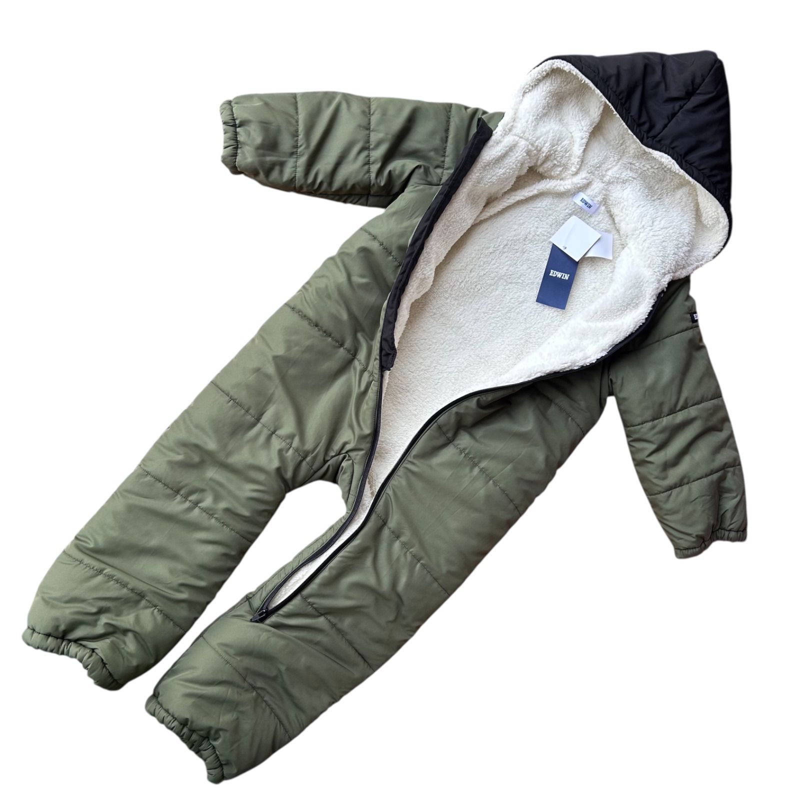 新品未使用タグ付き☆EDWIN エドウィン 男の子 ジャンプスーツ スキー