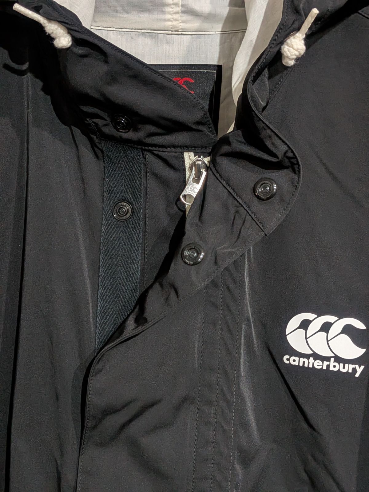 カンタベリー CANTERBURY フード付 ジャケット 黒 3L - メルカリ