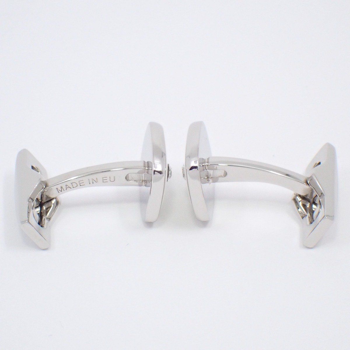 デュポン S.T. DUPONT 005594 スクエア カフリンクス／カフス白 デュポン S.T. DUPONT 005594 スクエア カフリンクス／カフス白